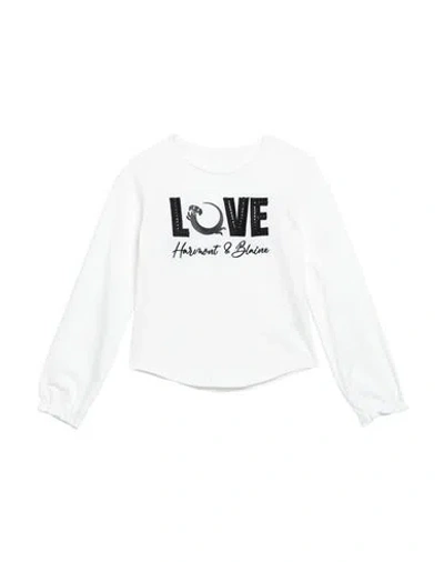 Harmont & Blaine Babies'  Toddler Girl T-shirt Off White Size 6 Cotton, Elastane