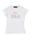 Harmont & Blaine Toddler Girl T-shirt White Size 6 Cotton In White