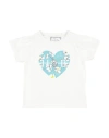 Harmont & Blaine Toddler Girl T-shirt White Size 6 Cotton, Elastane In White
