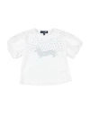Harmont & Blaine Babies'  Toddler Girl T-shirt White Size 6 Organic Cotton, Elastane