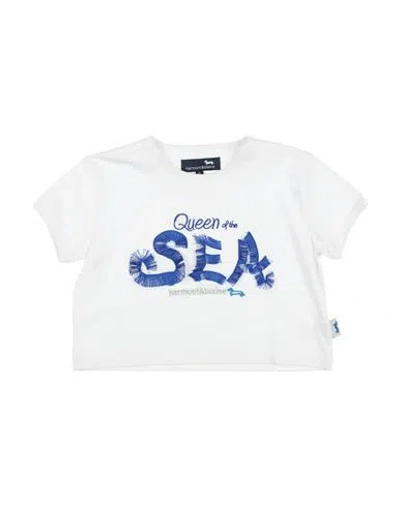 Harmont & Blaine Babies'  Toddler Girl T-shirt White Size 6 Organic Cotton, Elastane