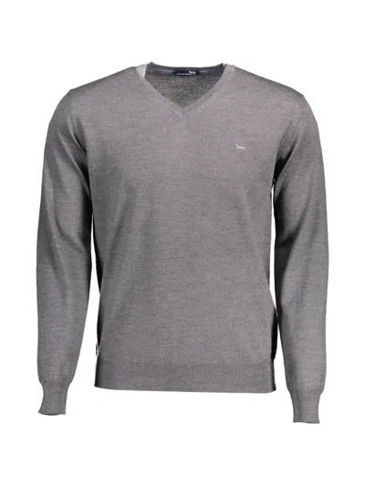 Harmont & Blaine V-neck Sweater In Gray