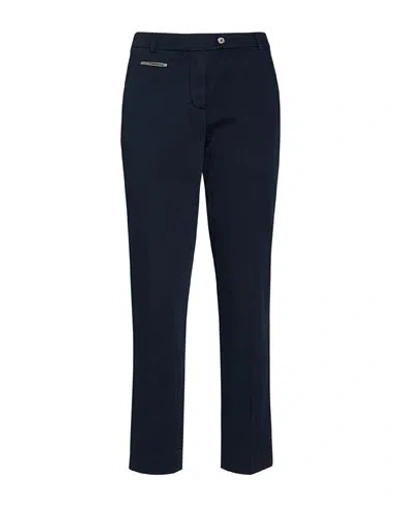 Harmont & Blaine Woman Pants Midnight Blue Size 0 Cotton, Elastane