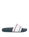 Harmont & Blaine Woman Sandals White Size 10 Textile Fibers In White