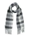 Harmont & Blaine Woman Scarf Grey Size - Acrylic, Polyester, Wool, Textile Fibers In Grey