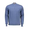 Harmont & Blaine Blue Wool Sweater In Blue
