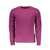 Harmont & Blaine Purple Wool Sweater In Purple