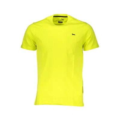Harmont & Blaine Yellow Cotton T-shirt In Green