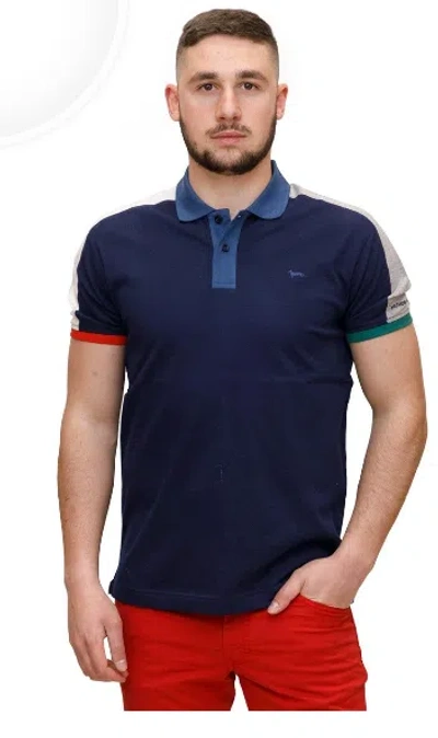 Harmont-blaine Harmont & Blaine T-shirts And Polos Blue In Blu Blu E Verdi