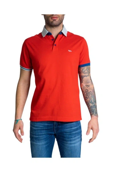 Harmont-blaine Harmont & Blaine T-shirts And Polos Red In Rosso Vivaci