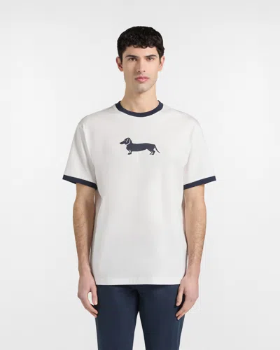 Harmontblaine 3d White Print T-shirt In Other