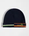 Harmontblaine Blue Navy Man Cap