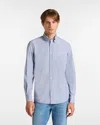 Harmontblaine Blue Navy Man Shirt In Blue