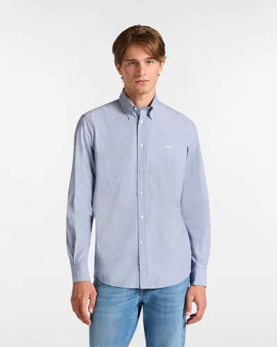 Harmontblaine Blue Navy Man Shirt