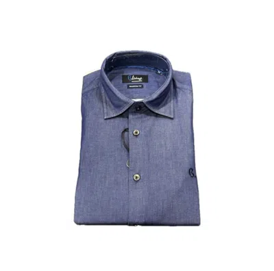 Harmontblaine Harmont&blaine New French Narrow Shirt In Blu