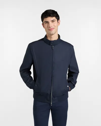 Harmontblaine Jacket Effect Paper Touch Man Blue Navy In Other