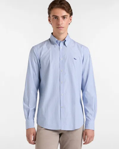 Harmontblaine Men's Shirt Sky In Blue