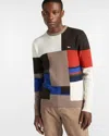 Harmontblaine Multicolored Man Pullover In Multi