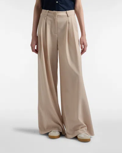 Harmontblaine Pants Waist High Woman Sand In Other