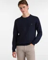 Harmontblaine Pullover Man Blue Navy In Blue