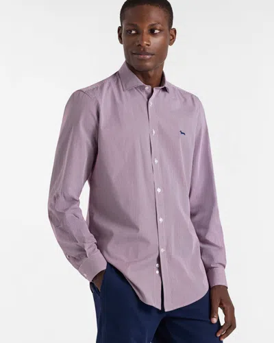 Harmontblaine Shirt Man Red Light In Purple