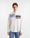 Harmontblaine White Man Shirt In White