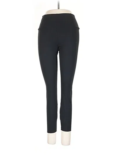 Pre-owned Harmony And Balance Active Pants In Black