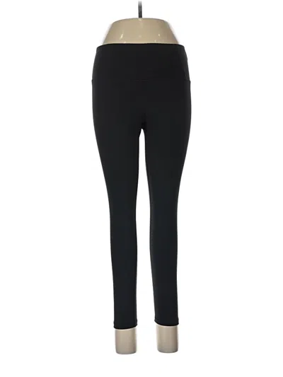 Pre-owned Harmony And Balance Active Pants In Black