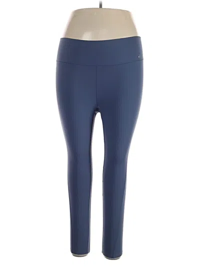 Pre-owned Harmony And Balance Active Pants In Blue