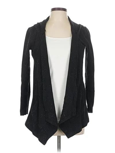 Pre-owned Harmony And Balance Cardigan Sweater In Black