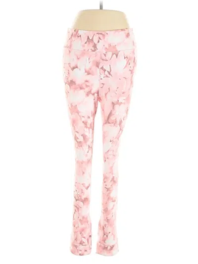 Pre-owned Harmony And Balance Casual Pants In Pink