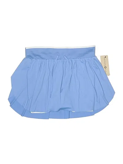 Pre-owned Harmony And Balance Casual Skirt In Blue