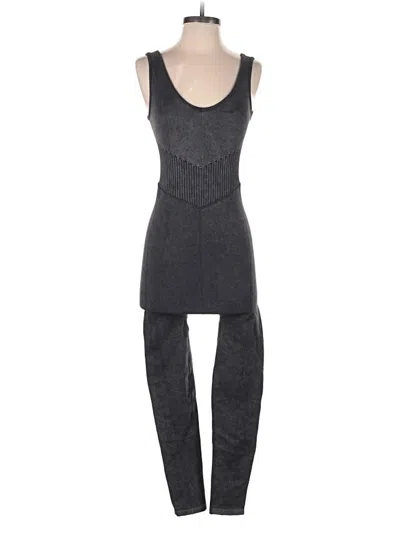 Pre-owned Harmony And Balance Jumpsuit In Gray