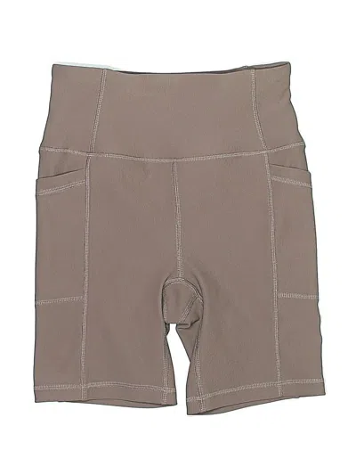 Pre-owned Harmony And Balance Khaki Shorts In Brown