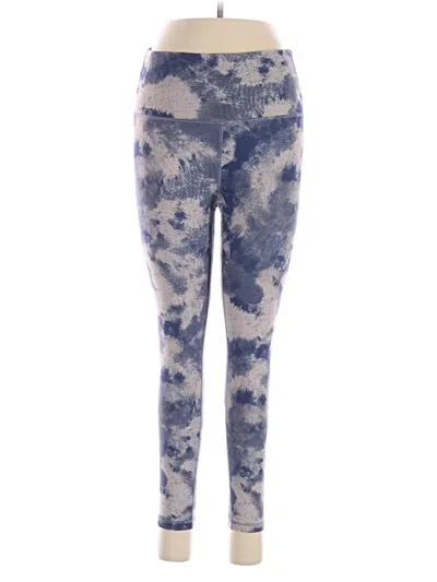 Pre-owned Harmony And Balance Leggings In Blue