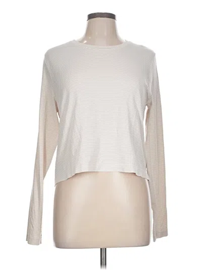 Pre-owned Harmony And Balance Long Sleeve T-shirt In Ivory