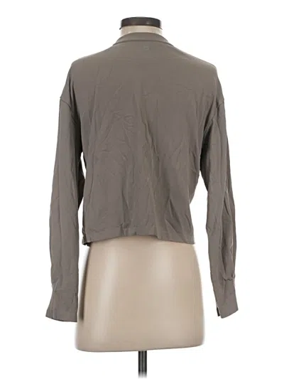 Pre-owned Harmony And Balance Long Sleeve Turtleneck In Gray