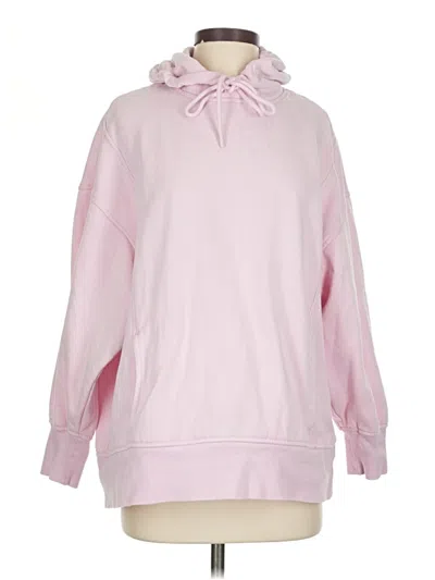 Pre-owned Harmony And Balance Pullover Hoodie In Pink