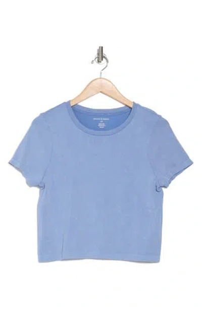 Harmony And Balance Seamless Cropped T-shirt In Harbor