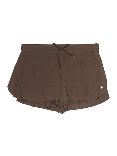 Pre-owned Harmony And Balance Shorts In Brown