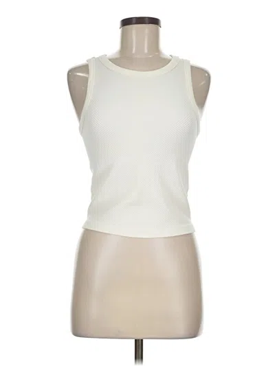 Pre-owned Harmony And Balance Sleeveless T-shirt In Ivory