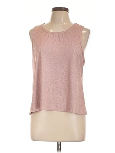 Pre-owned Harmony And Balance Sleeveless T-shirt In Pink