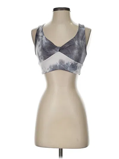 Pre-owned Harmony And Balance Sports Bra In Gray