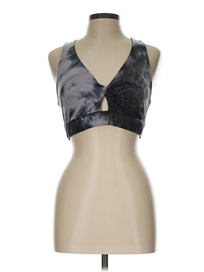 Pre-owned Harmony And Balance Sports Bra In Gray