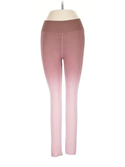 Pre-owned Harmony And Balance Yoga Pants In Pink