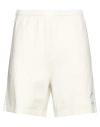 Harmony Paris Man Shorts & Bermuda Shorts Cream Size Xl Cotton In White