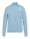 Harmony Paris Man Sweatshirt Sky Blue Size S Cotton