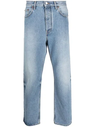 Harmony Paris Mid-rise Straight-leg Jeans In Blue