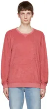 Harmony Red Stanford Sweatshirt In 138 Cranberry