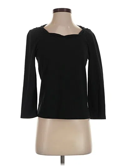 Pre-owned Harold's 3/4 Sleeve T-shirt In Black